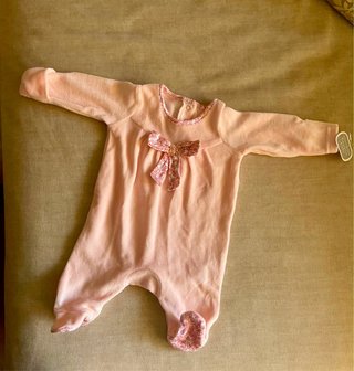 Pijama bebé invierno 1 mes. Nuevo con etiqueta.