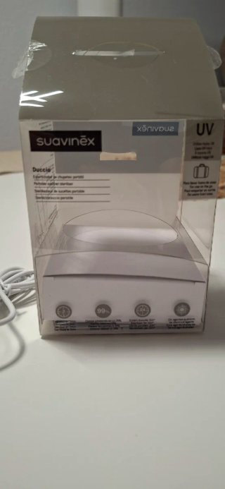 Esterilizador Chupetes Suavinex Rosa