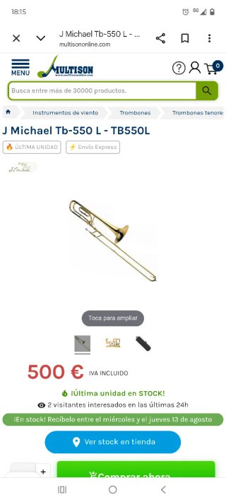Trombon TB 550