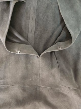 Camisa piel ante Zara T. M-L