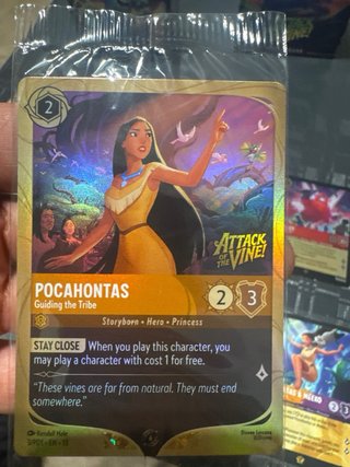 Lote Disney Lorcana Attack of the Vine