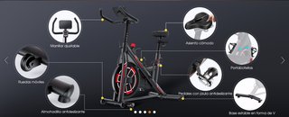 Bicicleta Spinning Toputure Magnética