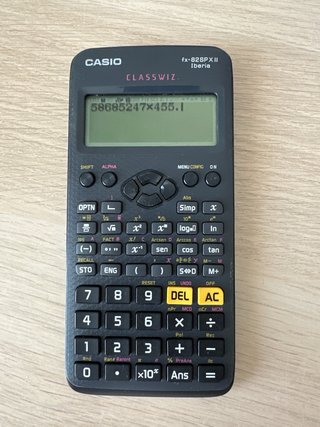 Calculadora Casio fx-82SP X II