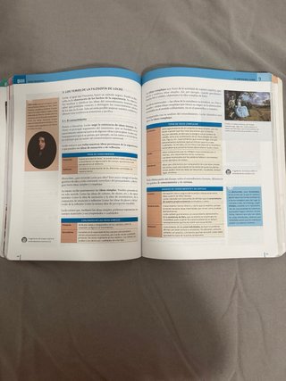 Historia de la filosofía, 2 Bachillerato