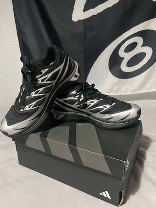 Zapatillas Salomon XT6 Negras y Plateadas