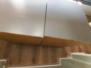 Mesillas de noche grises Ikea Malm (2 unidades)