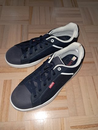 Zapatos Levi's Cordones Azul Marino