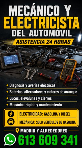 MECANICO Y ELECTRICISTA DEL AUTOMOVIL
