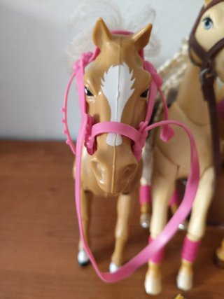 Caballos Barbie.