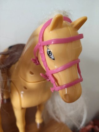 Caballos Barbie.