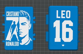 Caja personalizada para cartas diseño CR7