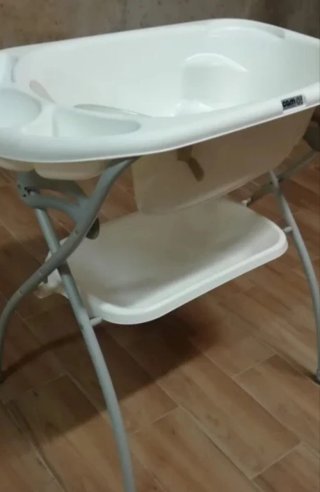 Bañera para dos bebés