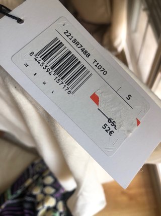 Camiseta BIMBA Y LOLA blanca roto