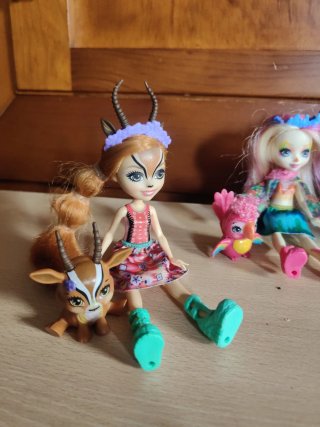 Enchantimals original Muñecas con Mascotas