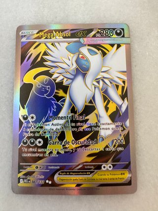 Carta Pokémon Mega Absol EX 161/132