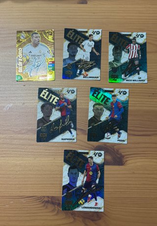 Colección Cartas Fútbol Élite Panini
