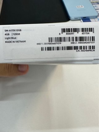 Samsung Galaxy A17 128GB Azul Nuevo