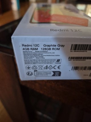 Xiaomi Redmi 12C 128GB Gris Grafito