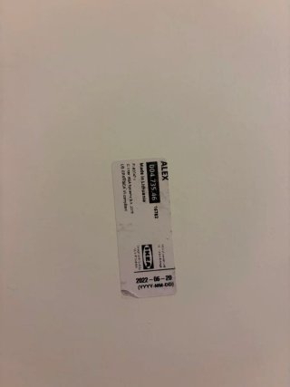 Cajonera Alex Ikea Blanca