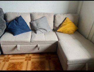 Sofá  Tela Beige