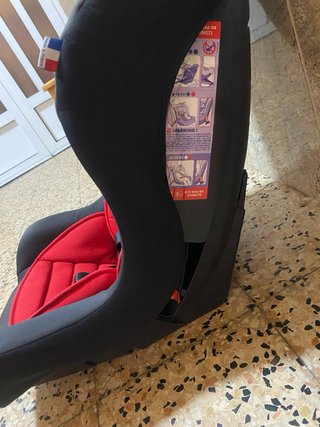 Silla de coche Nania Negra y Roja