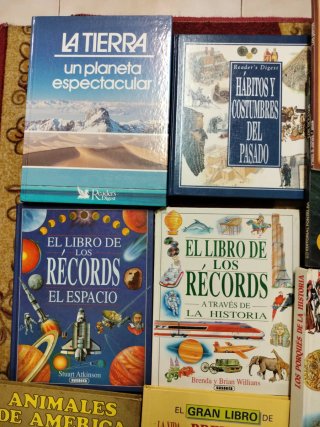 Lote de 10 libros ciencia e historia