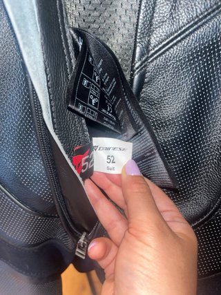 Mono de moto cuero Dainese Tosa