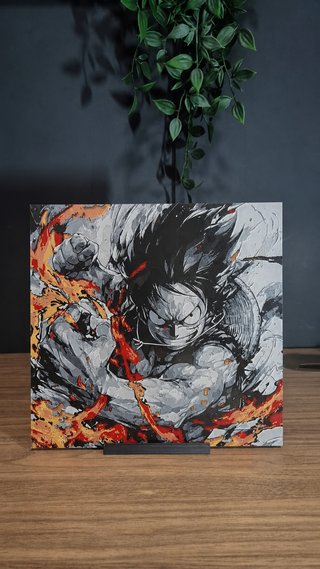 Cuadro Luffy 3D One Piece Relieve