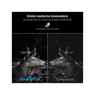 GardePro A3S cámara fototrampeo 64MP visión