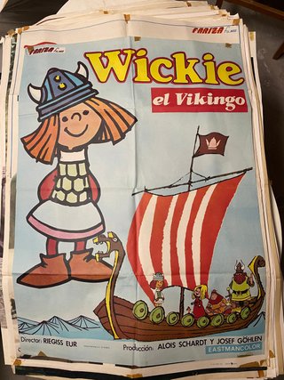 Carteles originales años 80/90