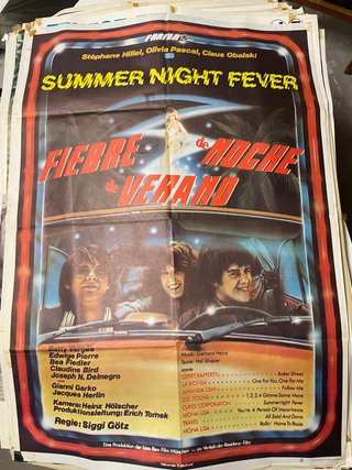 Carteles originales años 80/90