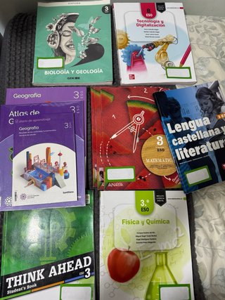 LIBROS 3 ESO (LEE LA DESCRIPCIÓN)