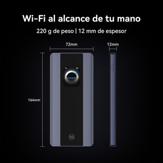 Router Móvil 5G con sim - 2 meses de uso