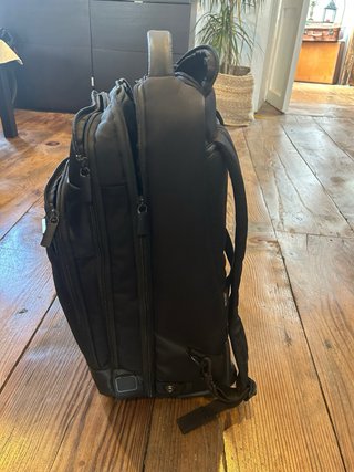 Mochila maleta negra samsonite business