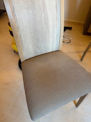 Mesa extensible comedor + 4 sillas