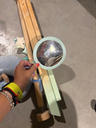 Gimnasio madera musical bebé