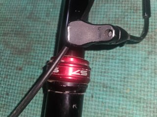 Tija telescópica KS con mando