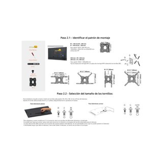 Amazon Basics soporte pared TV giratorio