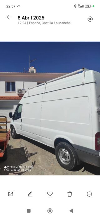 Alquiler de furgoneta con conductor