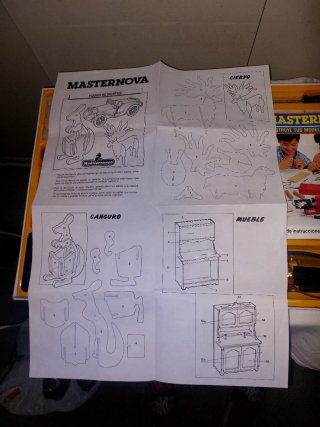 Masternova 4 en 1 Taller de Madera