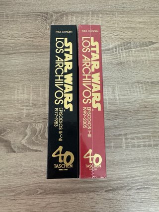 Los Archivos de Star Wars taschen 2 volumenes lote