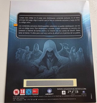 Pack Assassin's Creed La Hermandad + Revelations P