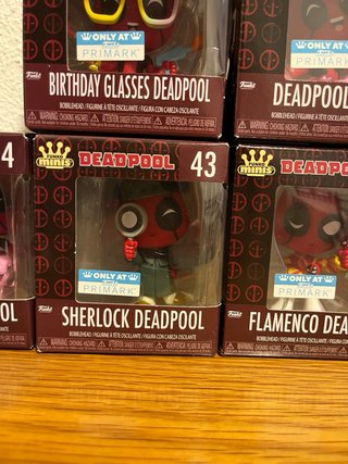 Lote Funko Pop Deadpool Primark