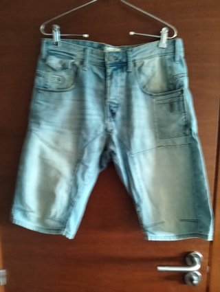 Pantalón corto vaquero pirata Jack & Jones