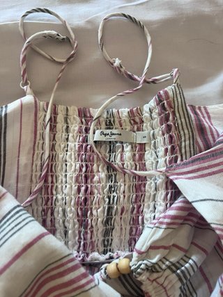 Vestido largo rayas Pepe Jeans