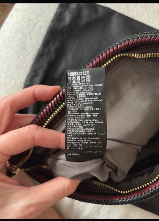 Cartera Bimba y Lola negra y roja