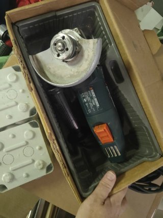 Amoladora radial piezas.