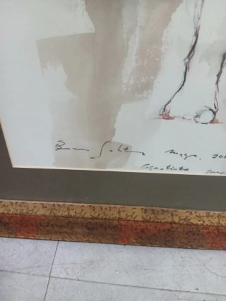 Obra Pedro Bueno Salto. Desnudo