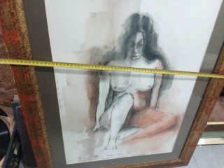 Obra Pedro Bueno Salto. Desnudo