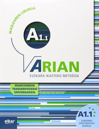 Arian A1.1. Ikaslearen liburua: (Erantzunak eta tr
